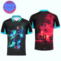 [xzx180305 design]  Mbappe &amp; Neymar V-neck T-shirt 37 High quality quick drying and gender free new definition style