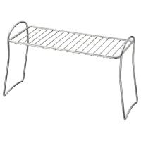 ที่คว่ำจาน แวลวัวร์ดาด ชั้นวางจาน สแตนเลส 13x32 ซม. VÄLVÅRDAD Dish drying shelf stainless steel13x32 cm