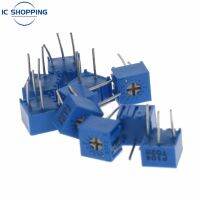 10PCS 3362P Single Turn Precision Adjustable Resistor 100R 500R 1K 2K 5K 10K 20K 50K 100K 200K 500K 1M Potentiometer