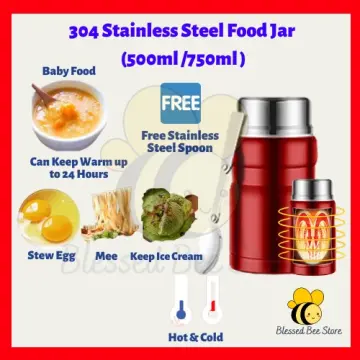 500ML Stainless Steel Vaccum Insulated Cartoon Soup Thermos Food