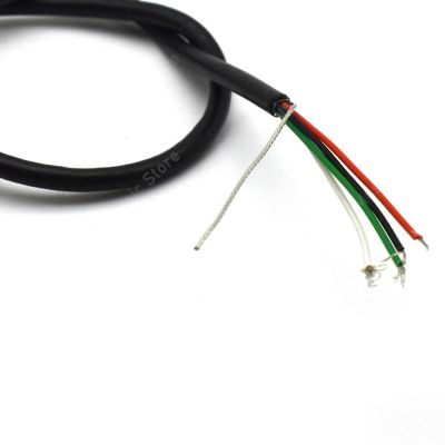 ‘【；】 1Pcs  Four-Core With Shield Cable For Electric Guitar Pickup Making Humbucker With Coil Spliting Cable 300/350MM