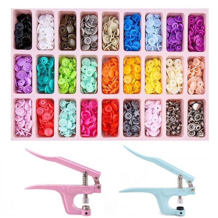 EGRT Metal Fastening T5 T8 DIY Replace Button Installation Sewing