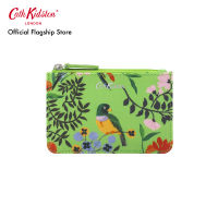 Cath Kidston Slim Pocket Purse Paper Birds Lime