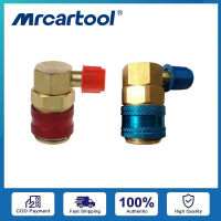 MRCARTOOL R134A H / L ยานยนต์เครื่องปรับอากาศสารทำความเย็นเครื่องวัดความดันอะแดปเตอร์เชื่อมต่ออย่างรวดเร็ว