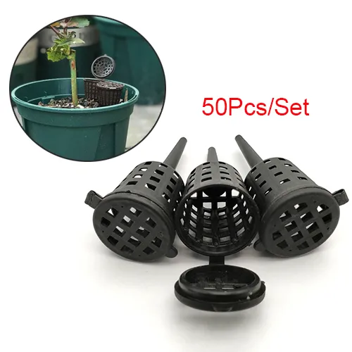 FERTILIZER BASKET - 50Pcs/Set Fertilzer Basket Pot with Lid Seed ...