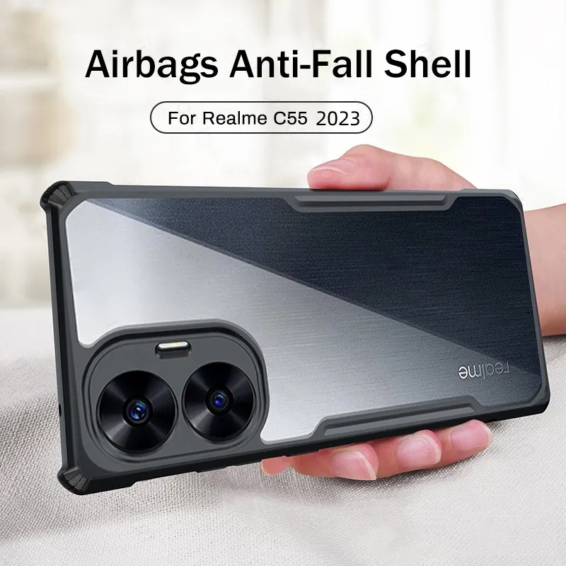 Realme C55 Funda Anti-Shock transparente