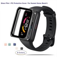 ❖ PC Soft Protective Frame For Huawei Band 6 6 Pro Watch Cover Full Screen Protector Shell For Honor Band 6 Plating Case Cover