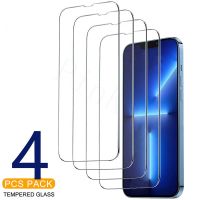 [HOT DOLXIOWEOH 539] 4ชิ้นเต็มฝาครอบกระจกบนสำหรับ iPhone 11 12 13 Pro XS Max XR X ป้องกันหน้าจอนิรภัยสำหรับ iPhone 7 8 6 6วินาทีพลัส5วินาที SE แก้ว