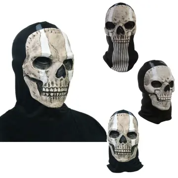 Cheap Game Call of Duty MW2 Unisex Horror Ghost Skull Cosplay Mask