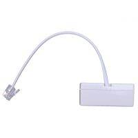 RJ11 Plug to Dual UK BT Telephone Socket Convertor