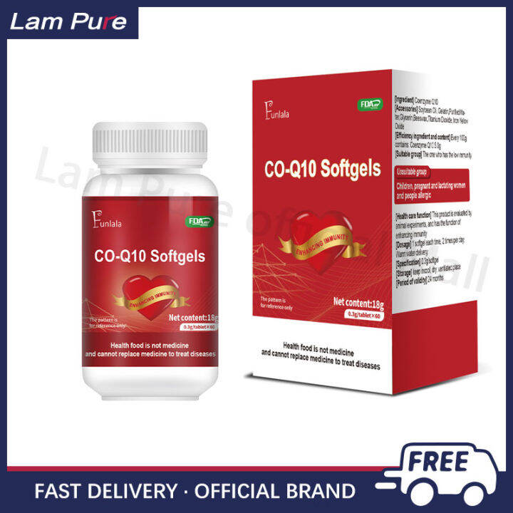 Lam Pure Coenzyme Coq10 Heart Health Products Antiaging Protection