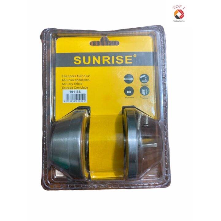 Sunrise Deadbolt Lock Lazada PH