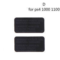 ลอฟตี้ไวท์2ชิ้นป้ายผนึกสติกเกอร์โฮสต์สำหรับ PS4 1000/1100 1200สำหรับ2000เพรียวบางสำหรับ Ps4 Pro