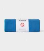 Manduka ผ้าปูทับเสื่อโยคะ eQua® Mat Towel - Pacific Blue (72")