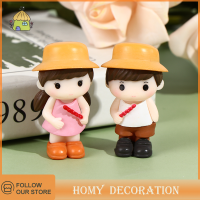 Shao คนรักคู่มินิตุ๊กตา DIY Terrarium figurines Fairy Garden Decor