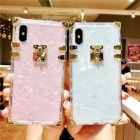 ▧ Luxury Square Clear Phone Case For iPhone 12 Mini TPU Silicone Protection Cover For iPhone 11 Pro Max X XS Max XR 7 8 Plus funda