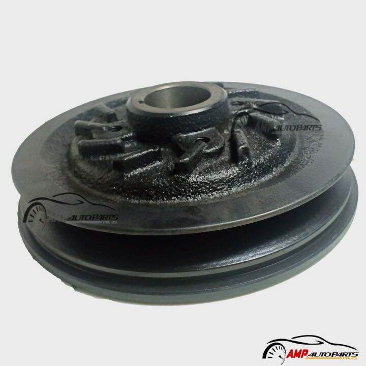 CRANKSHAFT PULLEY MITSUBISHI L300 4D55 4D56 (single groove) Crank shaft ...