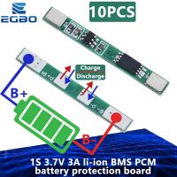 【YD】 10PCS egbo  1S 3.7V li-ion protection board pcm for 18650 lithium ion li