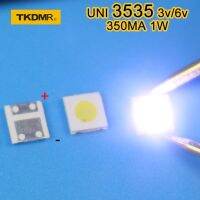 Tkdmr ไฟด้านหลังทีวี Led 2W 6V 3535 50ชิ้นไดโอด Smd สีขาวเย็นทีวีจอ Lcd แบ็คไลท์โทรทัศน์ Backlit ไฟหลอดอิเล็กตรอนแอพลิเคชันซ่อม