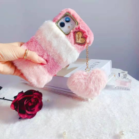 Luxury Fur Case For Xiaomi Redmi Note 10 Pro S Max 9 S 8 Pro 9S 9A POCO X3 POCO X4 TPU Warm Plush Shockproof Phone Cover