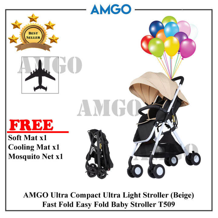 Baby stroller outlet cooling system