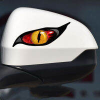 Buyit Eye Horror Creative Cover Scratches Reflective Car Stickers Fun Car Stickers Pull Flowers