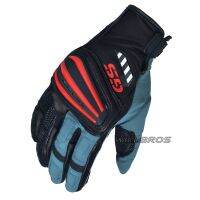 Moto Rallye ถุงมือหนัง4 GS สำหรับ BMW Motorcycle Guantes มอเตอร์มอเตอร์ไซค์ขี่มอเตอร์ไซด์สีดำแดง Luvas Unisex