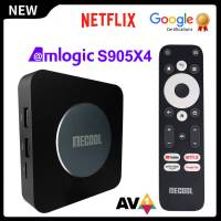 Google Netflix ได้รับการรับรอง Mecool KM2บวก4K A กล่องทีวี Amlogic S905X4 11กล่องทีวีอัปเดตจาก KM2กล่องสมาร์ททีวี USB3.0 Dingyu0776165 BT5.0