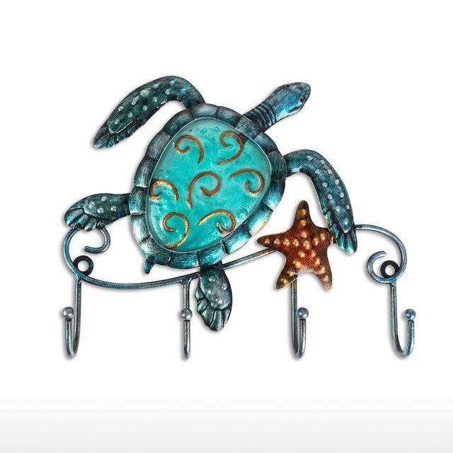 yf-turtle-wall-hook-iron-animal-rustic-decorative-living-room-bathroom-ornament