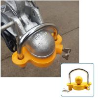 Anti-rust Trailer Hitch Lock Coupler Ball Tow Lock RV Outdoor Anti-theft Lock Fit for 1-7/8 2 2-5/16 Couplers A5KD Trailer Accessories