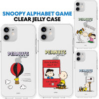 ของแท้100% Snoopy เคสไอโฟนสำหรับ IPhone14 14Promax เคส14pro 13 13pro 13promax ฝาครอบนิ่มโปร่งใส12 12pro 12Promax 12Mini เคสเยลลี่ใส11 11pro 11Promax ป้องกันตก SN03กันกระแทก