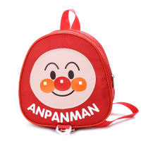 Cute Cartoon Anpanman Hero Kindergarten Plush Backpack Childrens Primary School Plush Backpack Snack Pack Kids Girls Bag Gift