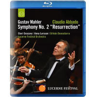 Blu ray 25g Mahler Symphony No.2 (resurrection) Abbado lucsen Orchestra 2003