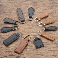 ✣ 1 Pcs Artificial Leather Zipper Pull Head Backpack Apparel Accessories for Pull Strap Pendant Cord Zipper DIY Apparel Sewing