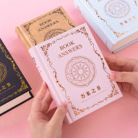 Book of Answers Life Notebook Diary Book Magical Life Answers Hardcover Chinese and English Edition Divination Prophecy Book