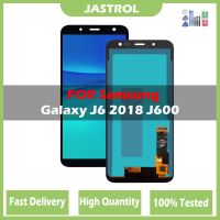 หน้าจอ LCD สำหรับ5.6นิ้วเหมาะสำหรับ Samsung Galaxy J600 Lcd พร้อมชุดประกอบดิจิไทเซอร์หน้าจอสัมผัส J6จอแสดงผล2018