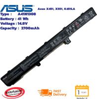 (ส่งฟรี ประกัน 1 ปี) Asus แบตเตอรี่โน๊ตบุ๊ค Battery Notebook Asus X451 X551 X551C  X451C K451LA Series A41N1308 ของแท้