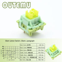 (ในสต็อก) Outemu Switch Mechanical Keyboard Switches 3Pin Linear Tactile Silent Clicky ที่คล้ายกัน Holy Panda Switch Lube RGB Gaming MX Switch **