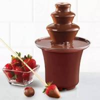 เครื่องทำนำพุช็อคโกแลตขนาดเล็ก Chocolate fountain machine เครื่องทำช็อคโกแลตฟองดู3ชั้นขนาดเล็ก✨✨สินค้าพร้อมส่ง✨✨