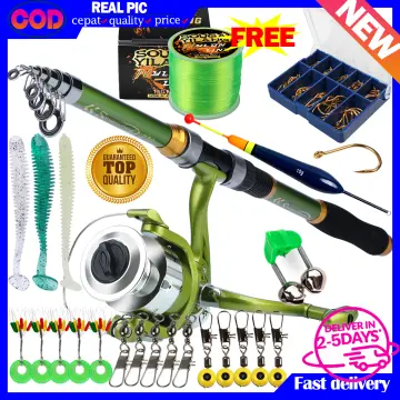 Shop Fishing Rod Liesha Perca Fishing Rod Telescopic 2.1 2.4 2.7 3.0  3.6meters with great discounts and prices online - Jan 2024