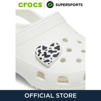 CROCS Jibbitz Cow Print Heart ตัวติดรองเท้า ที่ติดรองเท้าjibbitz ตุ๊กตาติดรองเท้า ตัวติดรองเท้ามีรู