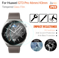 Zenia 2 Miếng Dán Bảo Vệ Toàn Màn Hình Cho Huawei Watch GT3 Pro GT 3 Pro thumbnail