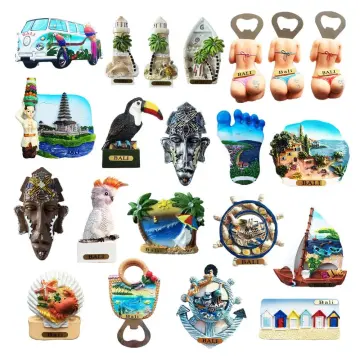 Seattle Fridge Magnets USA New York DUBAI SAUDI Oxford London Japan Mexico  Bali Refrigerator Magnet Stickers Travel Souvenir