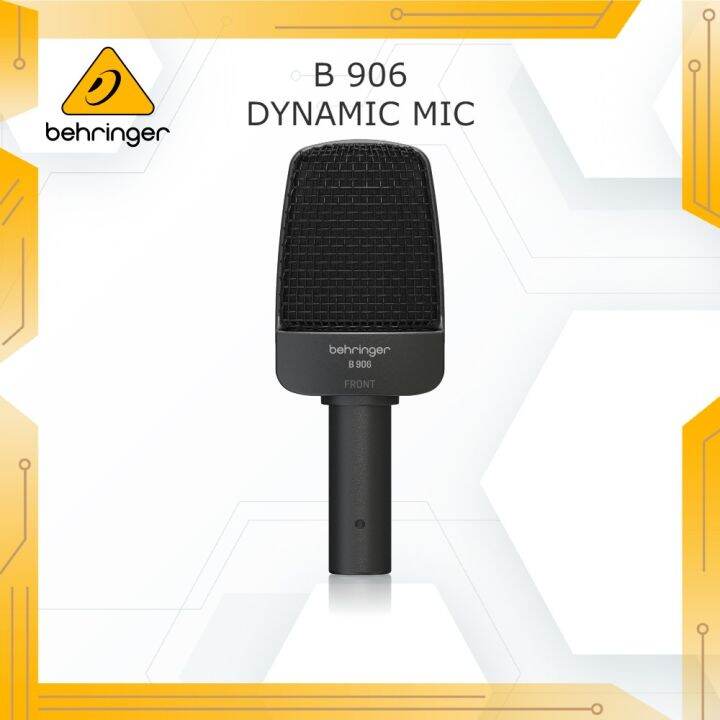 [100 AUTHENTIC] BEHRINGER B 906 Dynamic Microphone for Instrument and