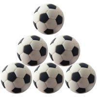 6Pcs Mini House Football Figurines Mini House Soccer Ball Ornaments Doll Mini Soccer Decors