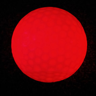 guliang630976 แสงไฟเรืองแสง LED กอล์ฟบอลเรืองแสงในลูกเล่นกอล์ฟมืด