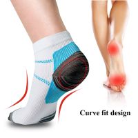 USHINE New Miracle Foot Compression Socks Anti-fatigue Plantar Fasciitis Heel Spurs Pain Sock Men Women Sports Socks Hot Sale Socks