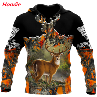 แฟชั่น Maple Leaf Camouflage Pullover 3D Hoodi กลางแจ้งรูปแบบกวางตั้งแคมป์ล่าสัตว์ Unisex ซิป Hooded MAN JACKET