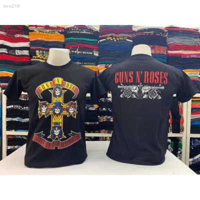 2023 New Guns Nroses Round Neck T-shirt Unisex