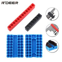 【cw】 6/12/32 Holes Screwdriver Bit Holder 1/4 inch Shank Screw Driver Bits Organizers Plastic Storage Tray ！